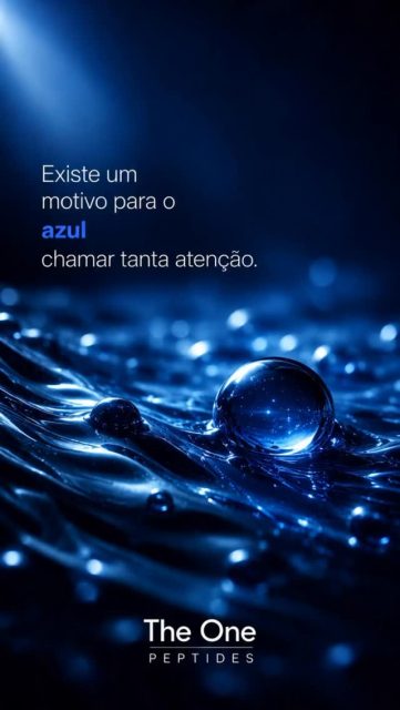 Não é moda. E muito menos apenas um simples peptídeo.
O GHK-Cu representa uma nova forma de enxergar o autocuidado.
Na The One, acreditamos que resultados reais começam na combinação perfeita entre a matérias-primas e confiança.
O poder do azul. 🩵
The One Peptides
Um novo conceito de AutoCuidado.